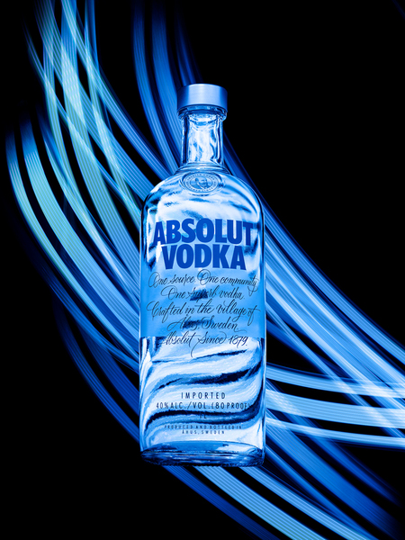 Photograph David Stinson Absolut Vodka on One Eyeland